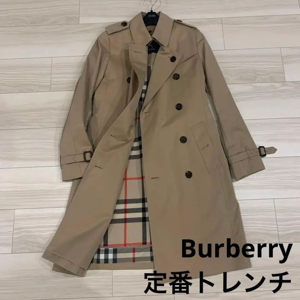 Burberry 博柏利 長版風衣 大衣 日本直送 二手