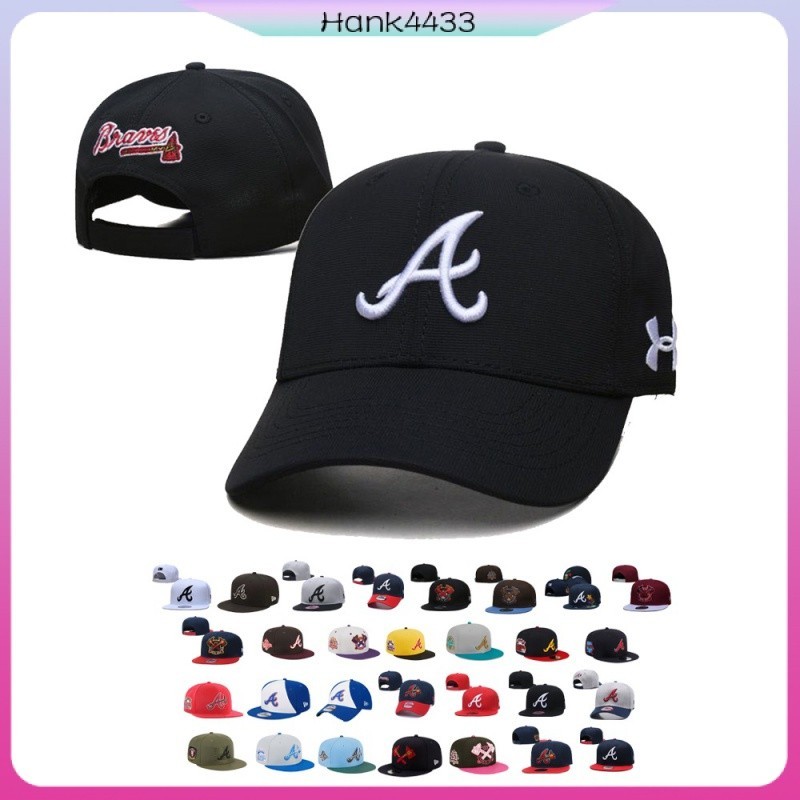 MLB 調整帽 亞特蘭大勇士 Atlanta Braves 遮陽帽 男女通用 棒球帽 嘻哈帽 運動帽