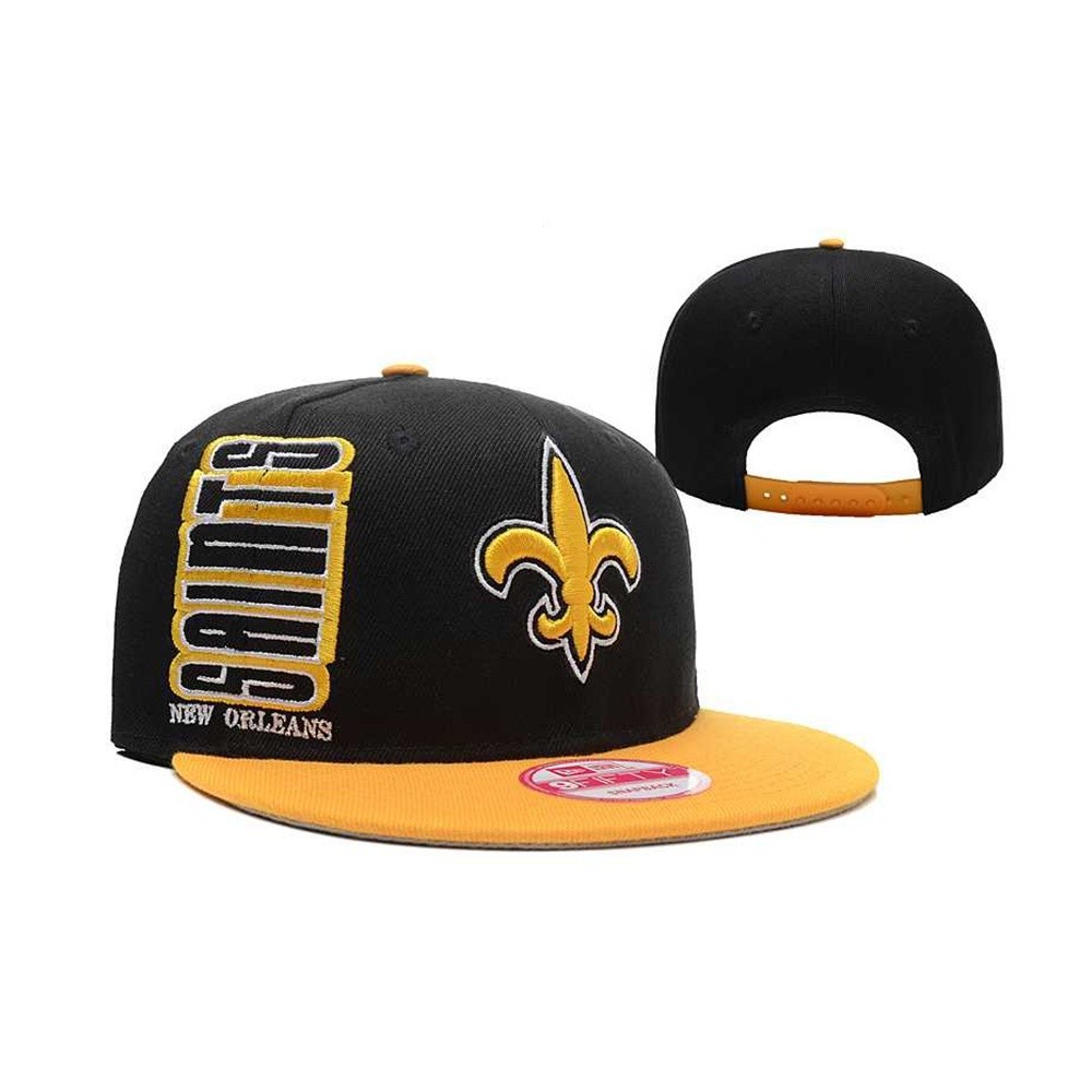 NFL 調整帽  新奧爾良聖徒 New Orleans Saints  刺繡棒球帽 男女通用 彎簷帽 平沿帽 嘻哈帽 運