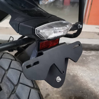 適用寶馬G310GS G310R後尾架車牌架牌照支架改裝加厚鋁材