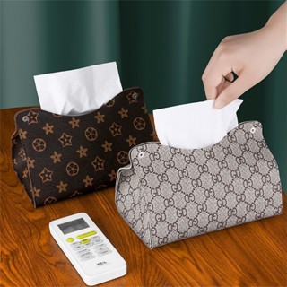 【熱賣】時尚奢侈品牌紙巾盒架奢侈品牌馬桶收納餐巾紙