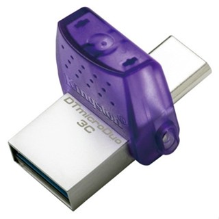 Kingston 金士頓 microDuo3C 256G USB3.2 TypeC/A雙用隨身碟(DTDUO3CG3-