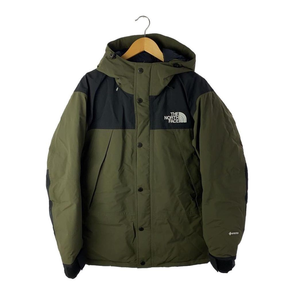 THE NORTH FACE 羽絨服 夾克外套尼龍 綠色 日本直送 二手