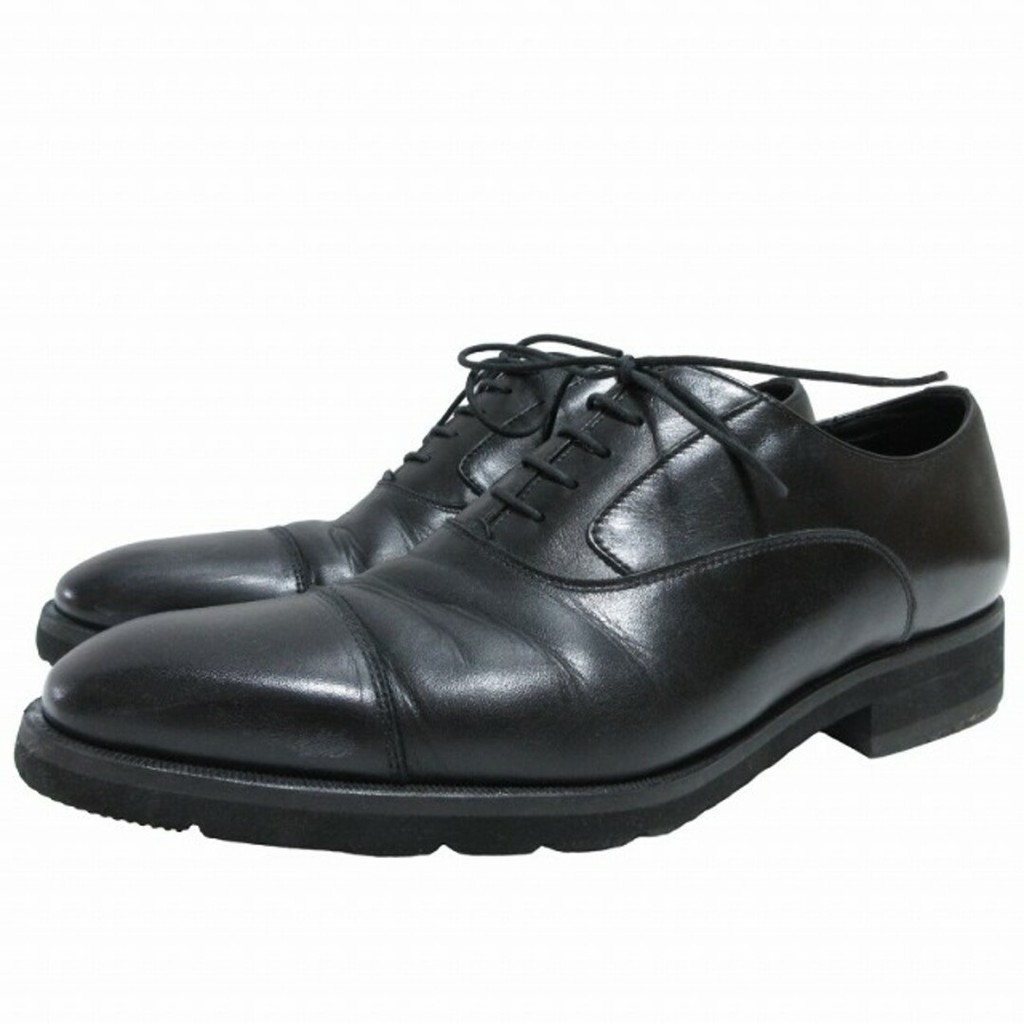 REGAL M鞋子 皮鞋二十四 24公分 筆直 黑色 皮革 日本直送 二手