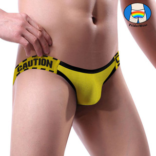 PriderWear🌈男三角內褲 無腰帶 舒適 透氣 丁字褲 純色內褲 棉 夜店 派對 性感 比基尼 同志