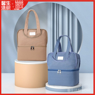 [馨生活館·HOME]飯盒袋 便噹袋 保溫袋 2024新款背奶包冷藏便攜式上班保溫袋藍冰儲奶冰包母乳保鮮媽咪包