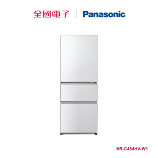 Panasonic 450公升三門鋼板變頻冰箱-白 NR-C454HV-W1 【全國電子】