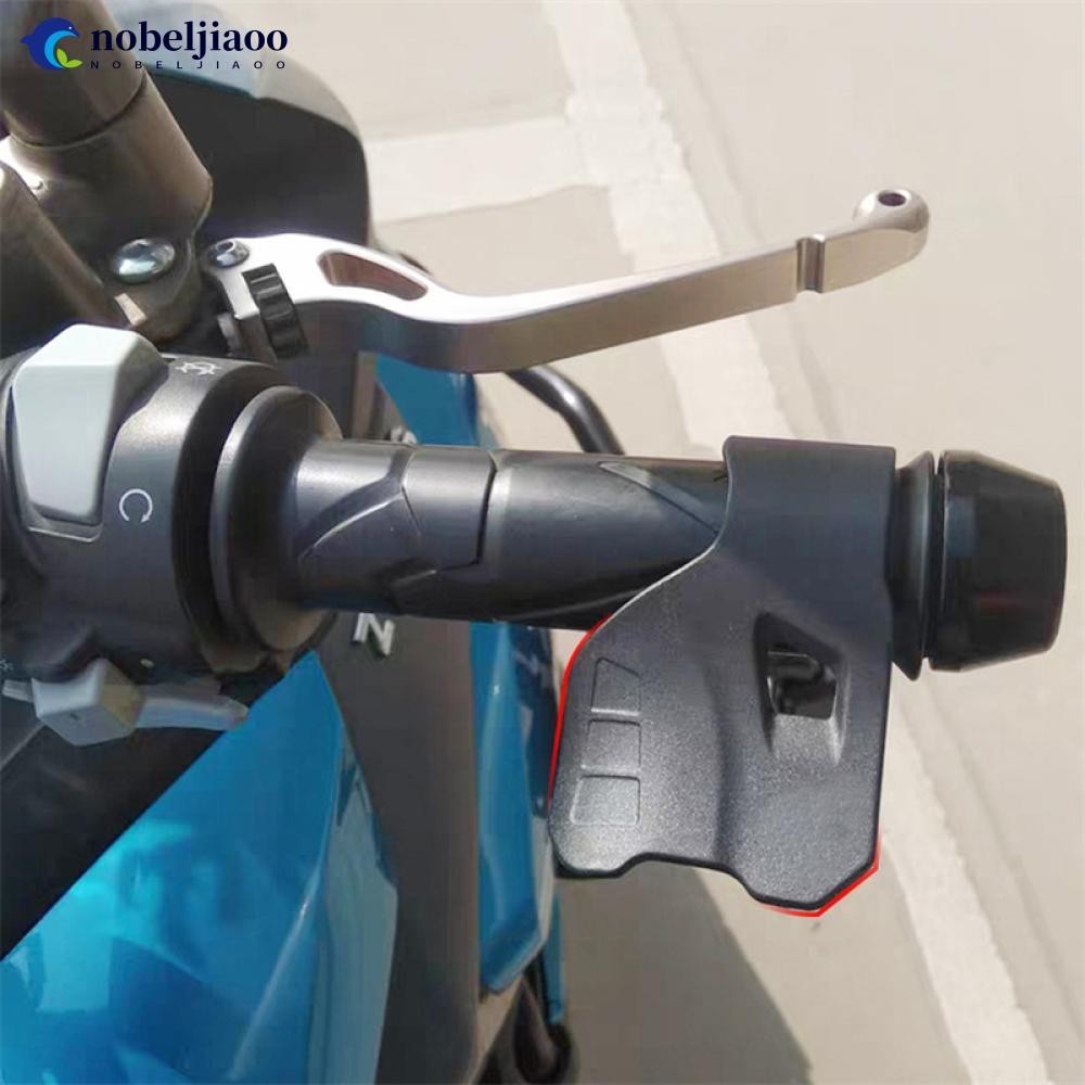 Nobeljiaoo 摩托車電動自行車摩托車握把油門輔助手腕巡航控制抽筋休息車把握把 B4Z1