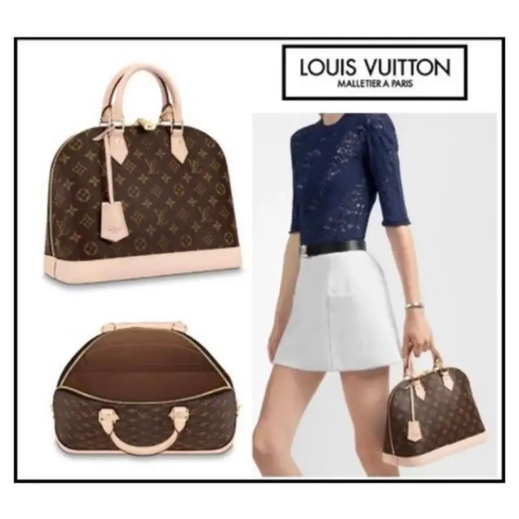 近全新 LOUIS VUITTON 路易威登 手提包 M53151 老花Monogram mercari 日本直送 二手