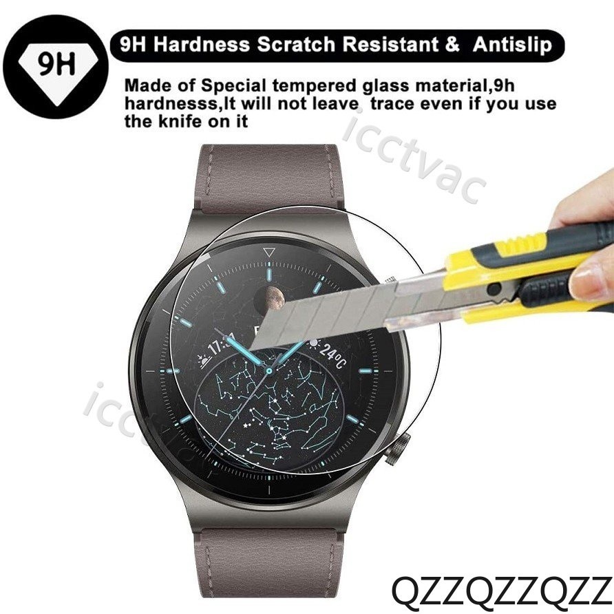 適用於華為Watch GT2 Pro智能手錶膜保護膜 華為GT2 Pro保護貼 鋼化玻璃 高清手錶貼 手錶配件