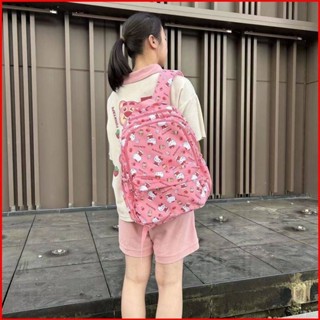 三麗鷗 HelloKitty Kuromi 學生背包大容量輕便卡通多用途女書包書包