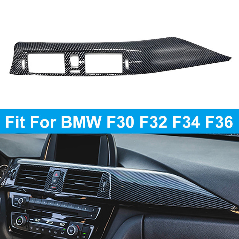 #HOT# 適用於 BMW F80 M3 2014-2018 汽車中控台儀表板面板裝飾適用於 BMW 3 系 F30 F