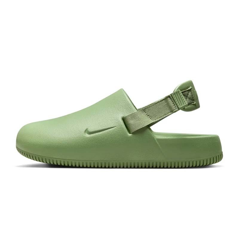 【運動品牌專賣】Nike Calm Mule Green 涼拖鞋 綠 防水 厚底麵包鞋 穆勒鞋 FB2185-300