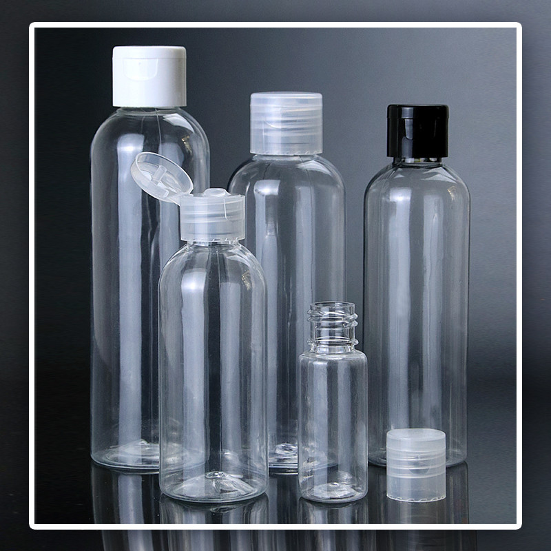 現貨【塑膠瓶】30 50 100 500ml毫升 透明瓶 液體乳液瓶 洗髮水分裝瓶 水劑瓶 蝴蝶蓋瓶