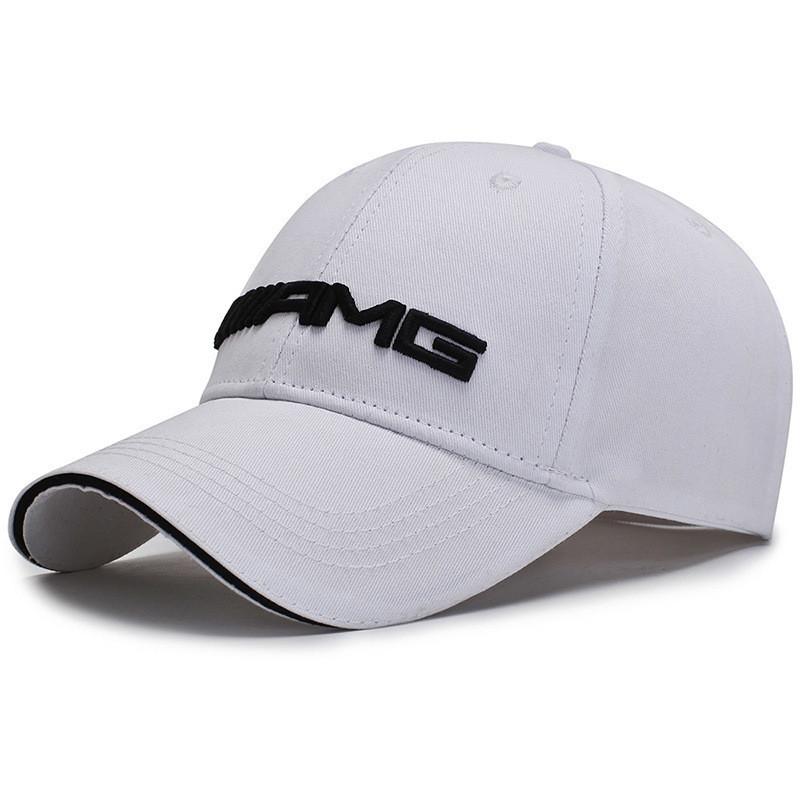 新款刺繡賓士logo車標AMG大G棒球帽賓士防晒遮陽帽戶外鴨舌帽子