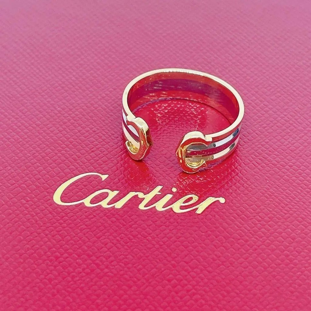 Cartier 卡地亞 戒指 750 Trinity系列 三色 mercari 日本直送 二手