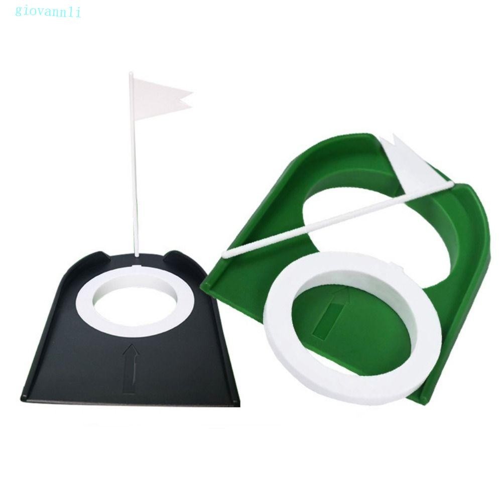 GIOVANN高爾夫推桿洞杯,可拆卸帶孔旗高爾夫推桿圓盤,推桿精度高爾夫訓練塑料高爾夫推桿調節杯