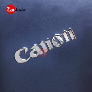 貼紙創意 佳能 CANON 適用於相機 印表機 標誌LOGO 手機 電腦貼紙金屬貼紙