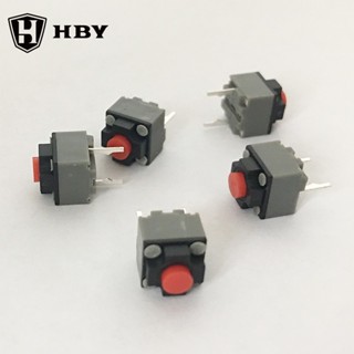 10pcs Kailh 6*6*7.3mm 方形靜音滑鼠微動開關按鈕可更換矩形微動開關 8 百萬壽命