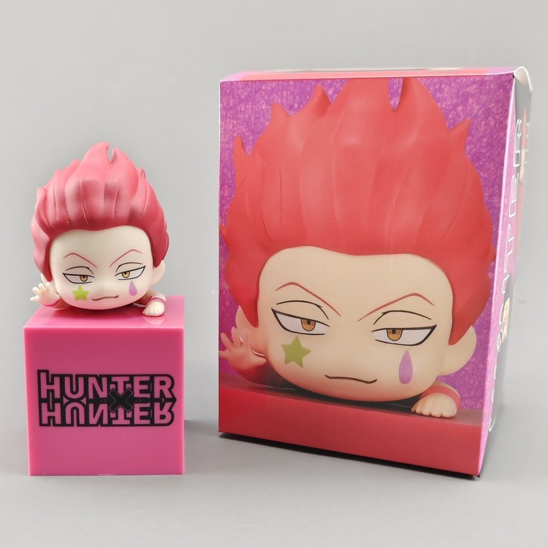 跨境新品 Q版全職獵人 Q版西索 趴趴西索Q版  全職獵人趴趴西索Q版 優質版 全職獵人Q版盒裝趴趴西索擺件 跨境新品