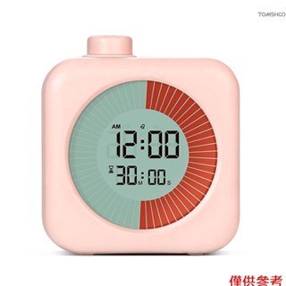 無上/下功能鬧鐘生產力定時器時鐘貪睡時間工具定時器視覺倒計時功能鬧鐘提醒兒童時間咕咕鬧鐘貪睡視覺上/下時間鬧鐘
