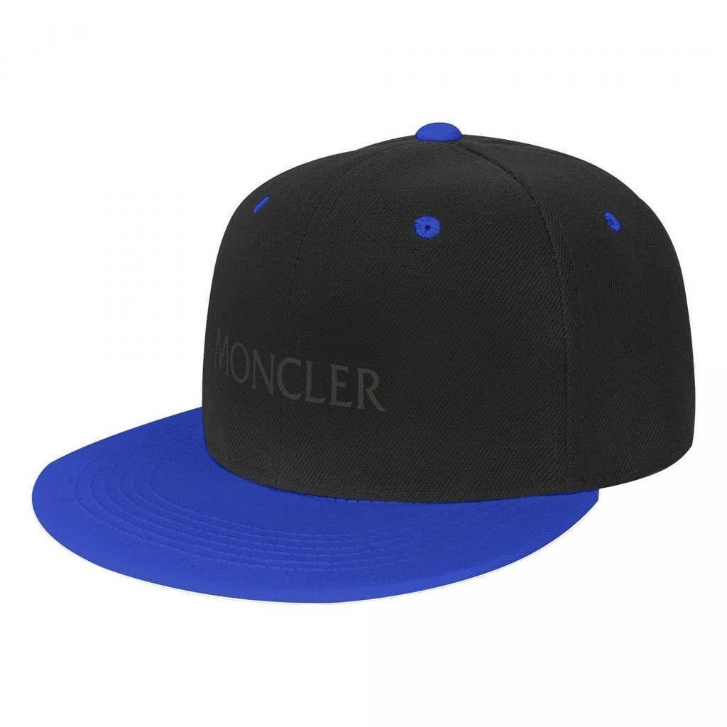 Moncler (2) 嘻哈棒球帽 印花鴨舌帽太陽帽子 板帽 嘻哈街舞帽 平沿帽 潮帽 平簷撞色帽 男女帽 情侶棒球 現