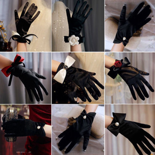 ‹裝飾手套›現貨 蝴蝶結 手套 婚紗攝影拍照網紅小紅書 手套