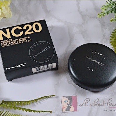 Mac Powder Studio Fix plus Foundation NC20/nc15/NC10 15g/Mac