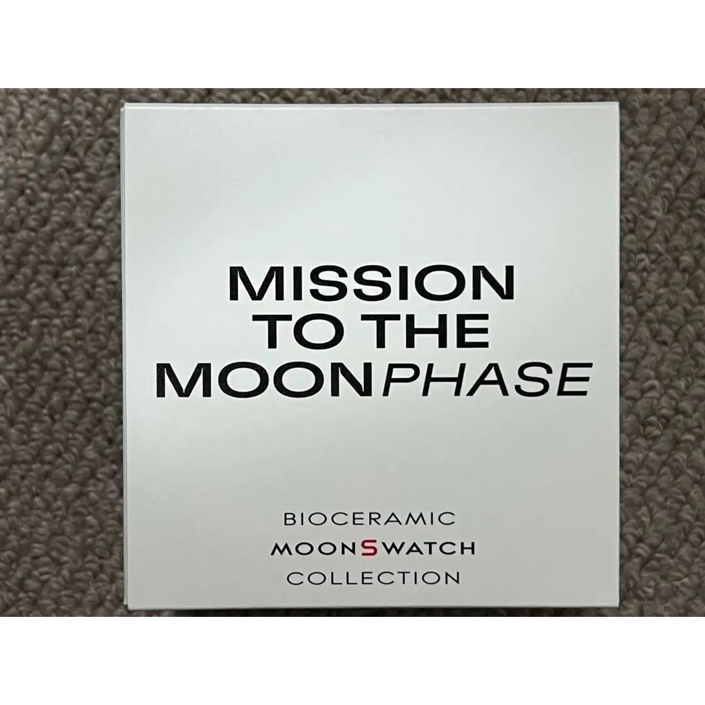 近全新 Swatch 手錶 MISSION TO THE MOON 白色 snoopy mercari 日本直送 二手