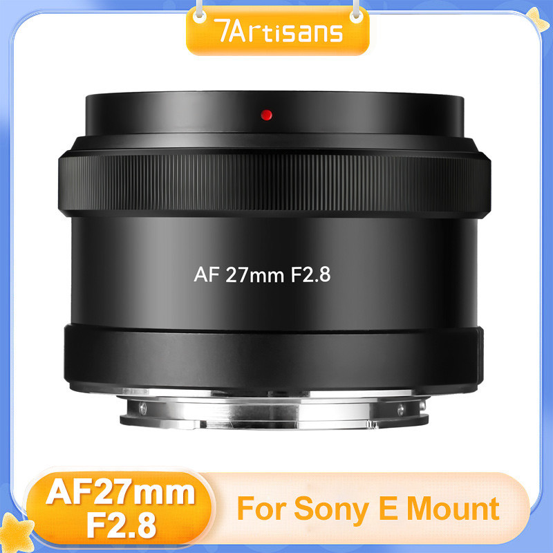 7artisans 27mm F2.8 自動對焦 AF APS-C 鏡頭適用於索尼 E 富士 XF 尼康 Z 無反光鏡相