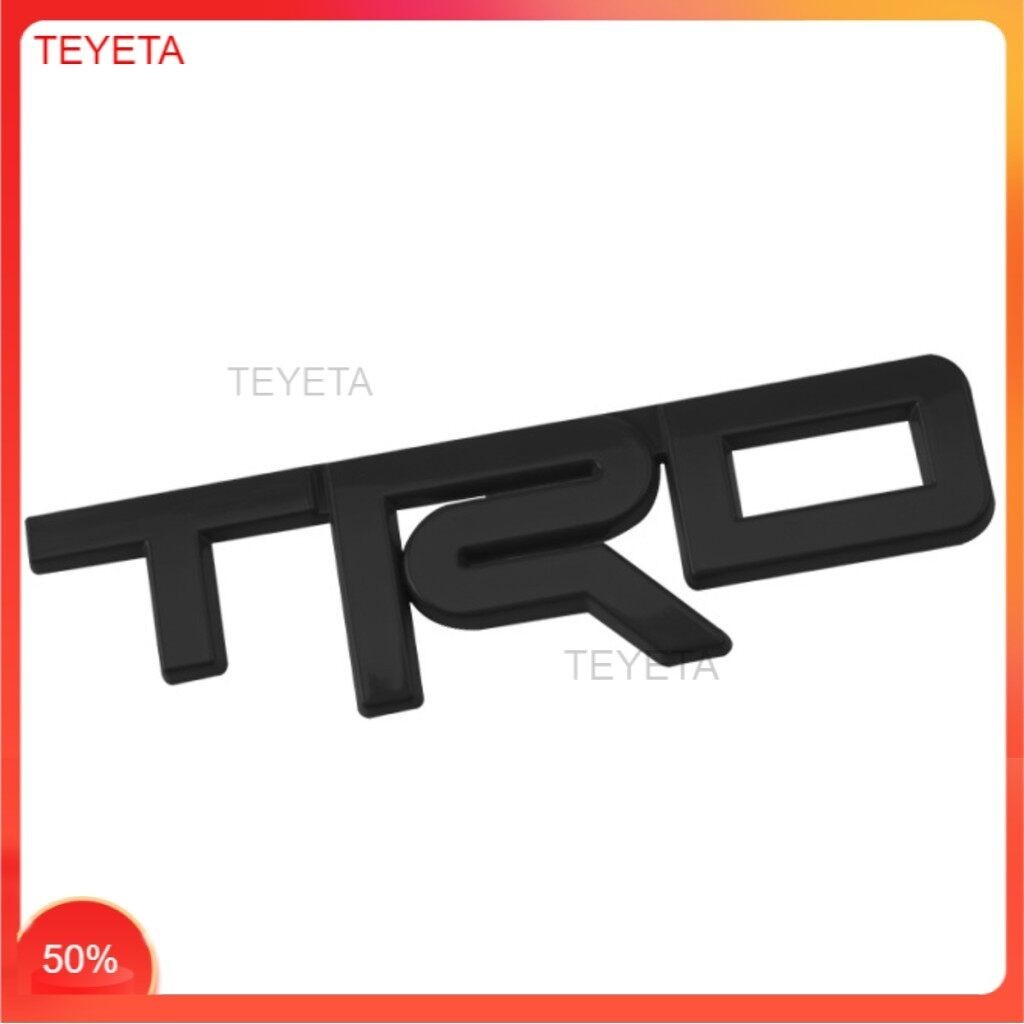 Teyeta 豐田 3D TRD 標誌標誌汽車配件