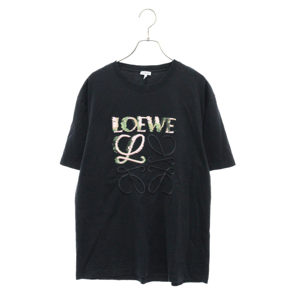 LOEWE 羅威針織上衣 襯衫 T恤AnagramH526Y22J61圓領 刺繡 日本直送 二手