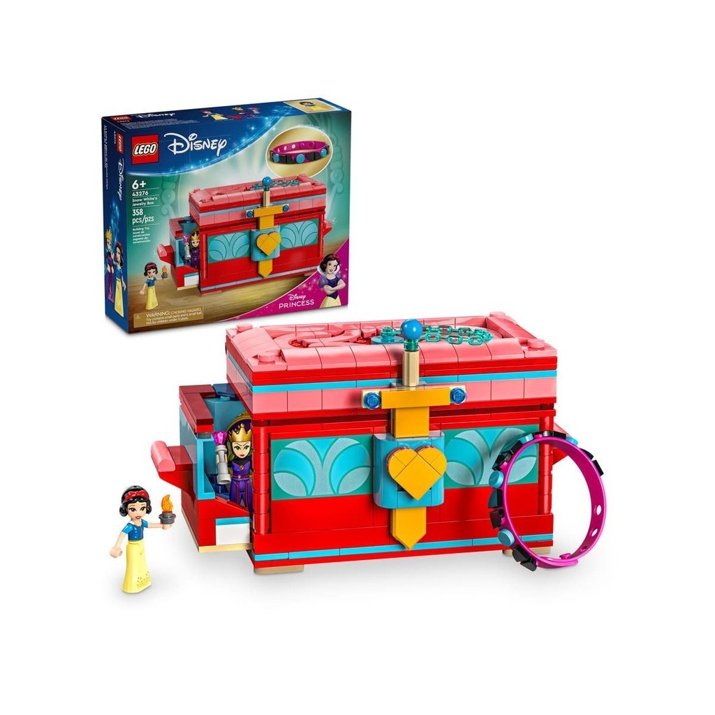 LEGO 樂高 迪士尼 43276 白雪公主的首飾盒