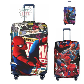 現貨速發 Spider Man漫威卡通蜘蛛俠行李箱保護套 旅行箱防塵罩 加厚耐磨防刮 拉桿箱保護套