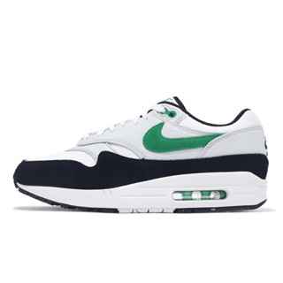 Nike 休閒鞋 Air Max 1 男鞋 白 黑 綠 氣墊 復古 運動鞋 [ACS] FN6952-100