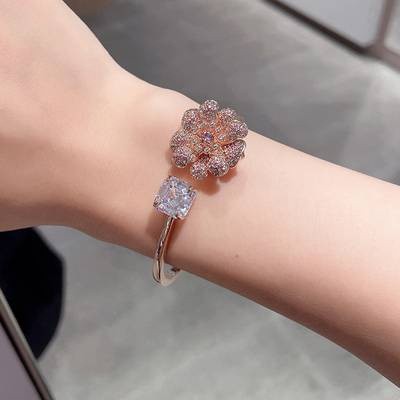 【現貨+包裝盒】Swarovski 施華洛世奇 CONNEXUS 心相蓮 開口 女手鐲 禮物 水晶手環