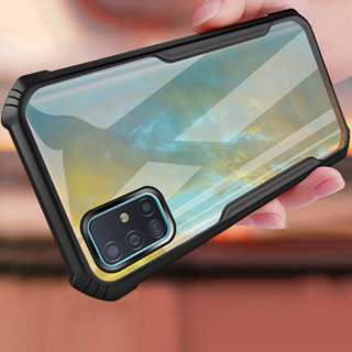 SAMSUNG 透明手機殼適用於三星 Galaxy A11 A21 A21S A31 A51 A71 A81 A91 手