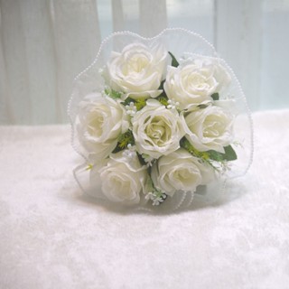 今禧 韓式領證拍照手捧花新娘結婚婚禮仿真花道具拍照攝影手工混搭花束