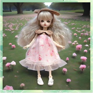 娃衣 6分bjd 蘿莉塔洋裝 公主裙 裙撐 lolita 換裝公主 6分娃衣 娃娃衣服 【偶然庭院】