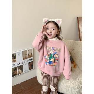 特價清倉童裝兒童衛衣加絨新款女童韓版休閒上衣秋冬寶寶衣服