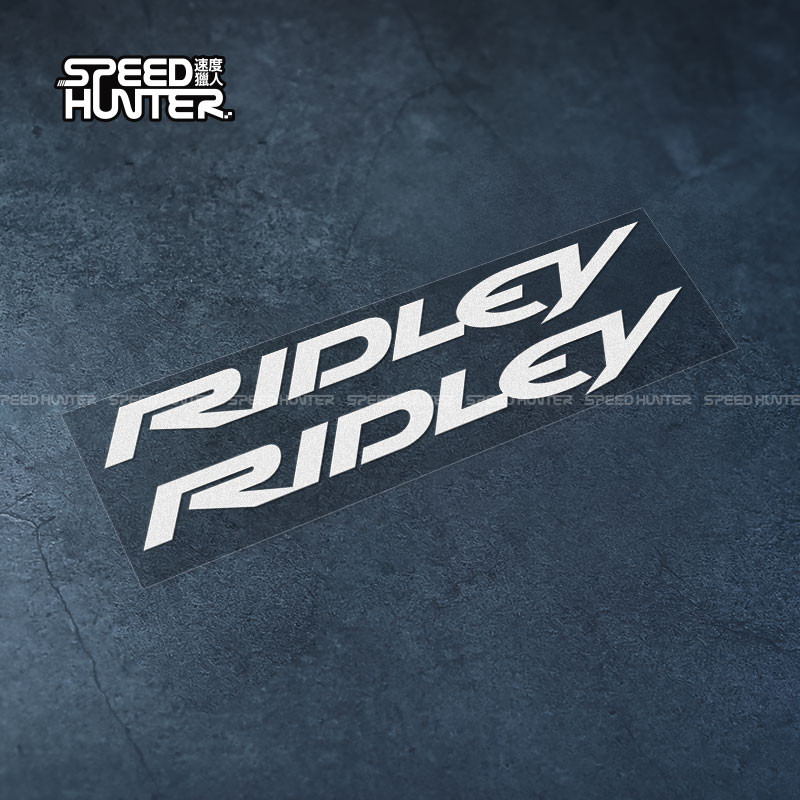 【台灣出貨】適用 環法自行車隊貼紙 Ridley 日得雷 公路車架大梁防水反光貼花