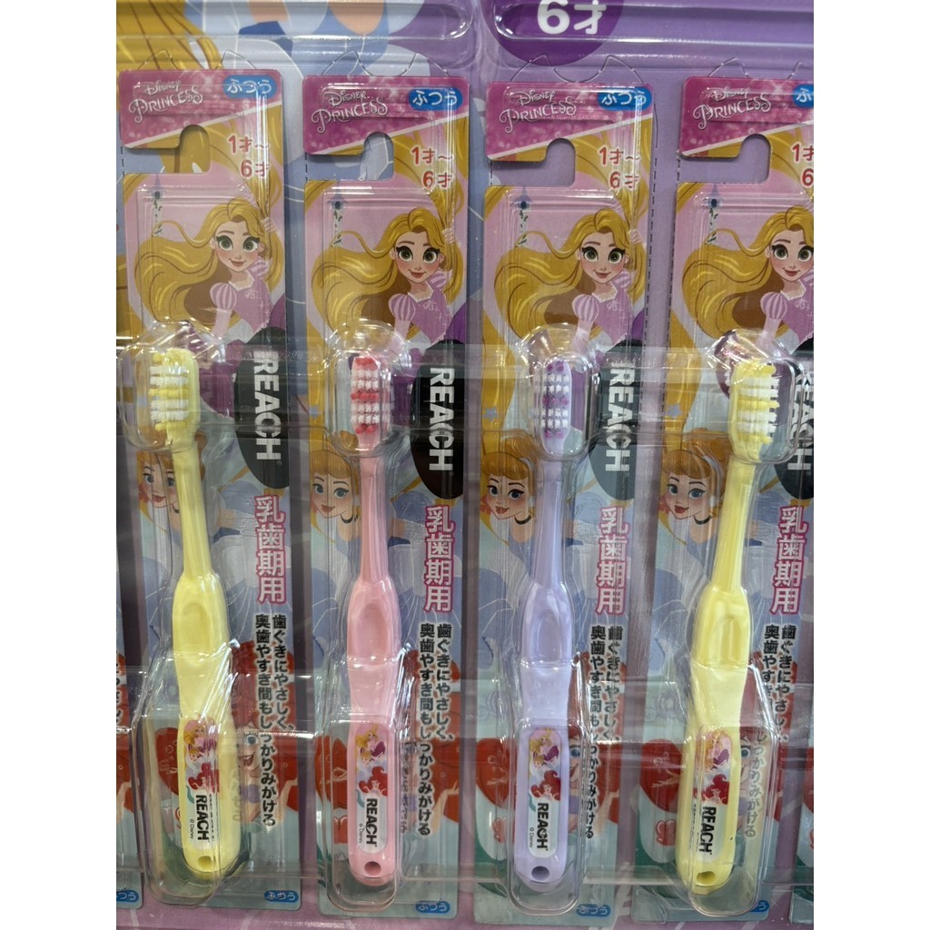 【東京速購】日本代購 COSTCO代購 兒童牙刷 1-6歲 迪士尼公主 乳牙期 隨機出貨 不挑款