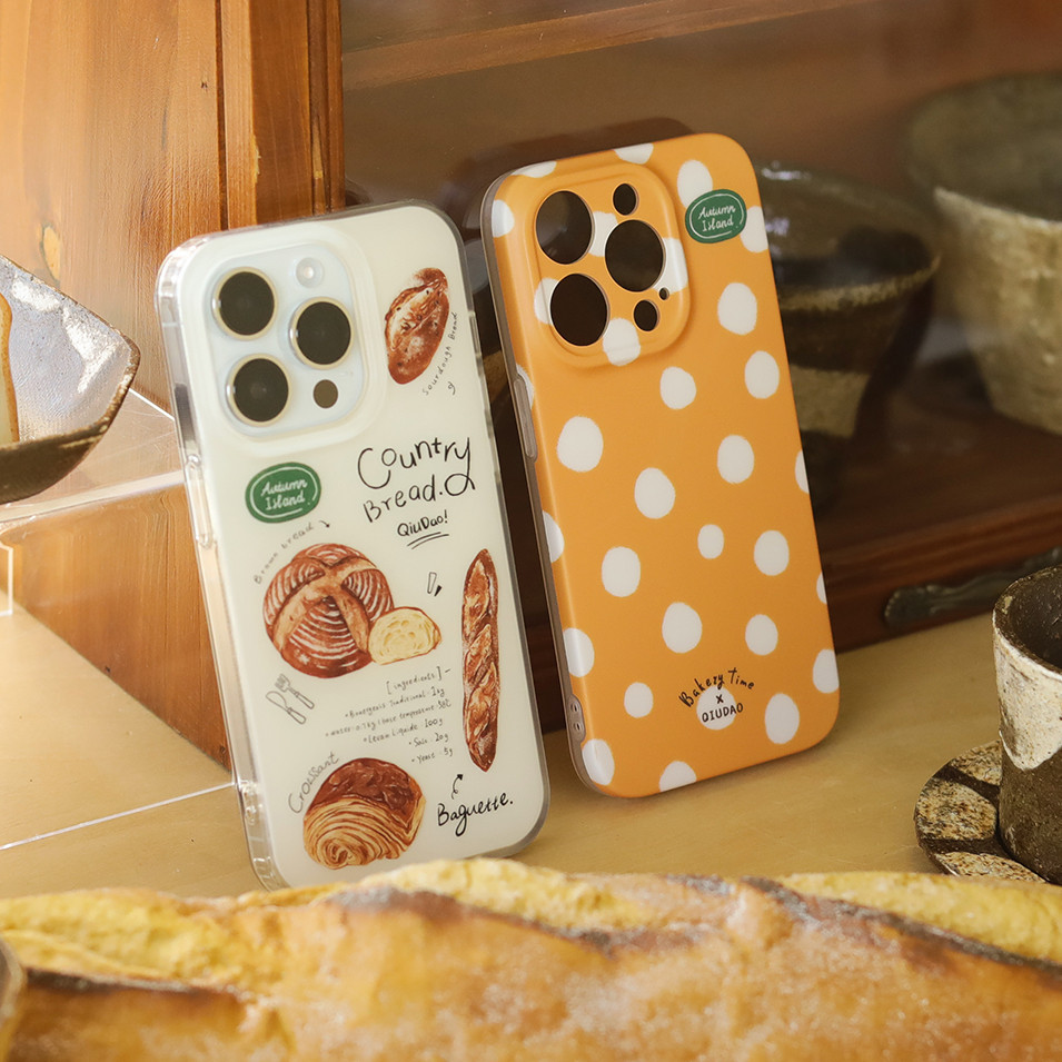 「原創」imd手機殼/法式麵包適用於12iphone111314promax等