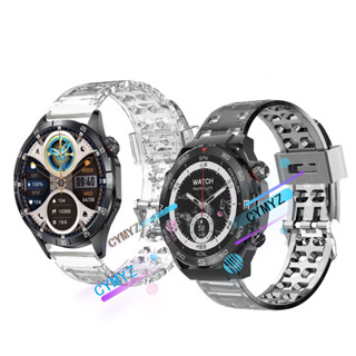 Maxwear GTR9 錶帶透明錶帶適用於 maxwear GT8 GTR9 智能手錶錶帶錶帶錶帶運動腕帶