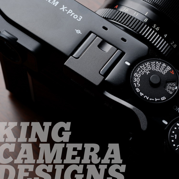 相機配件 原創富士X-Pro3指柄 蒙皮款 X-Pro3 xpro2 X-Pro系列熱靴保護 相機配件手感絲滑