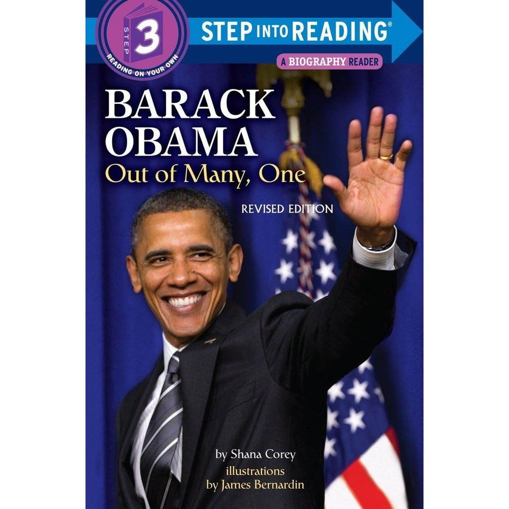 Barack Obama ─ Out of Many, One/Shana Corey Step into Reading. Step 3 【禮筑外文書店】