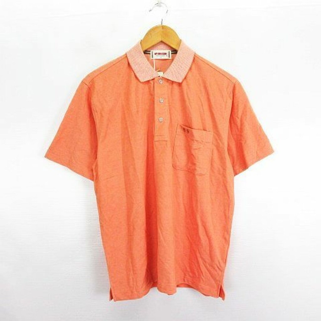 McGREGOR Rega Orangepolo衫 襯衫橙色 短袖 日本直送 二手