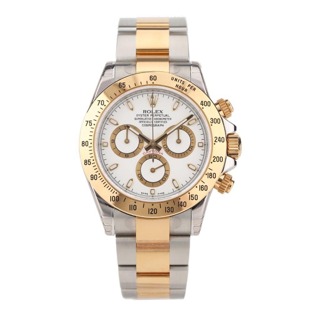 男士手錶18K黃金鑽石自動機械計時手錶116523