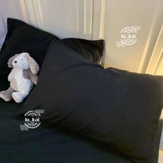 🌱臺灣暢銷🌱枕套 純色系枕套 ins枕套 枕頭套 純色簡約枕頭ins風單人耐臟枕套學生宿捨成人枕頭芯一衹傢用純色