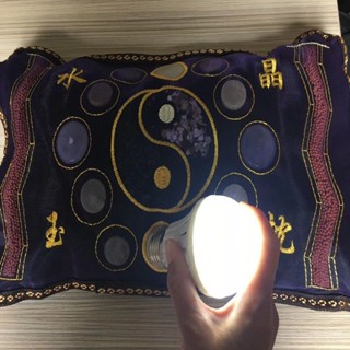 男女通用水晶玉石枕頭護頸椎枕中草藥枕芯保健透氣隔汗助睡眠枕頭 招財 咬錢 交換禮物 開光🙏🏻